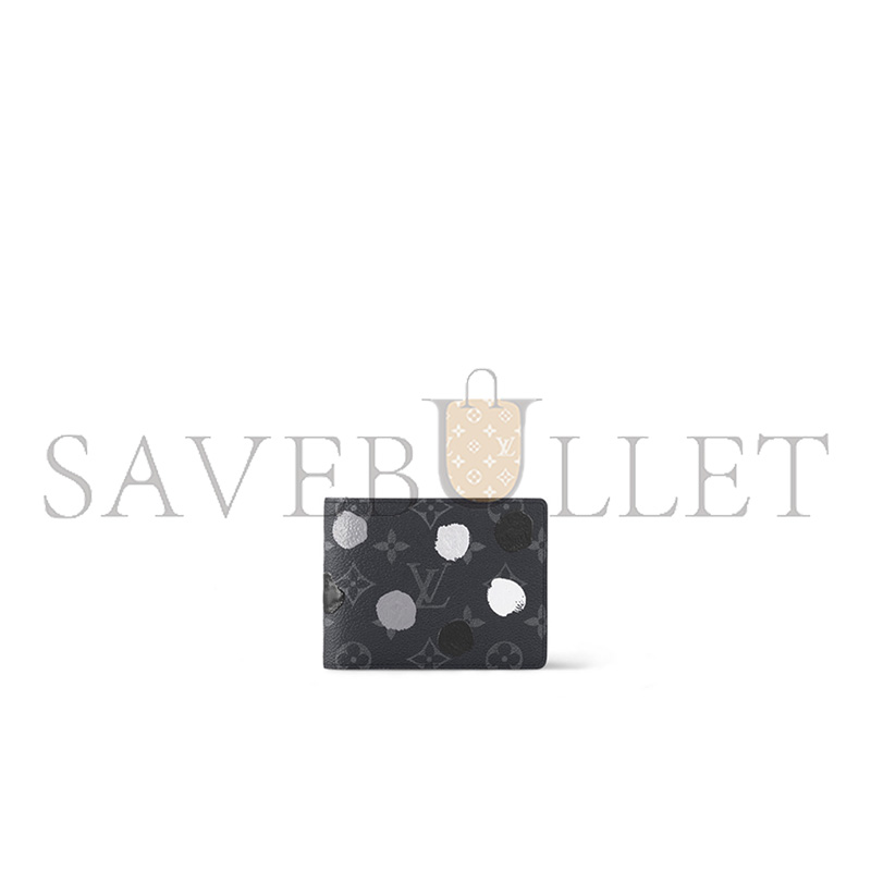 LOUIS VUITTON MASTER LV X YK MULTIPLE WALLET M81931 (11.5*9*1.5cm)
